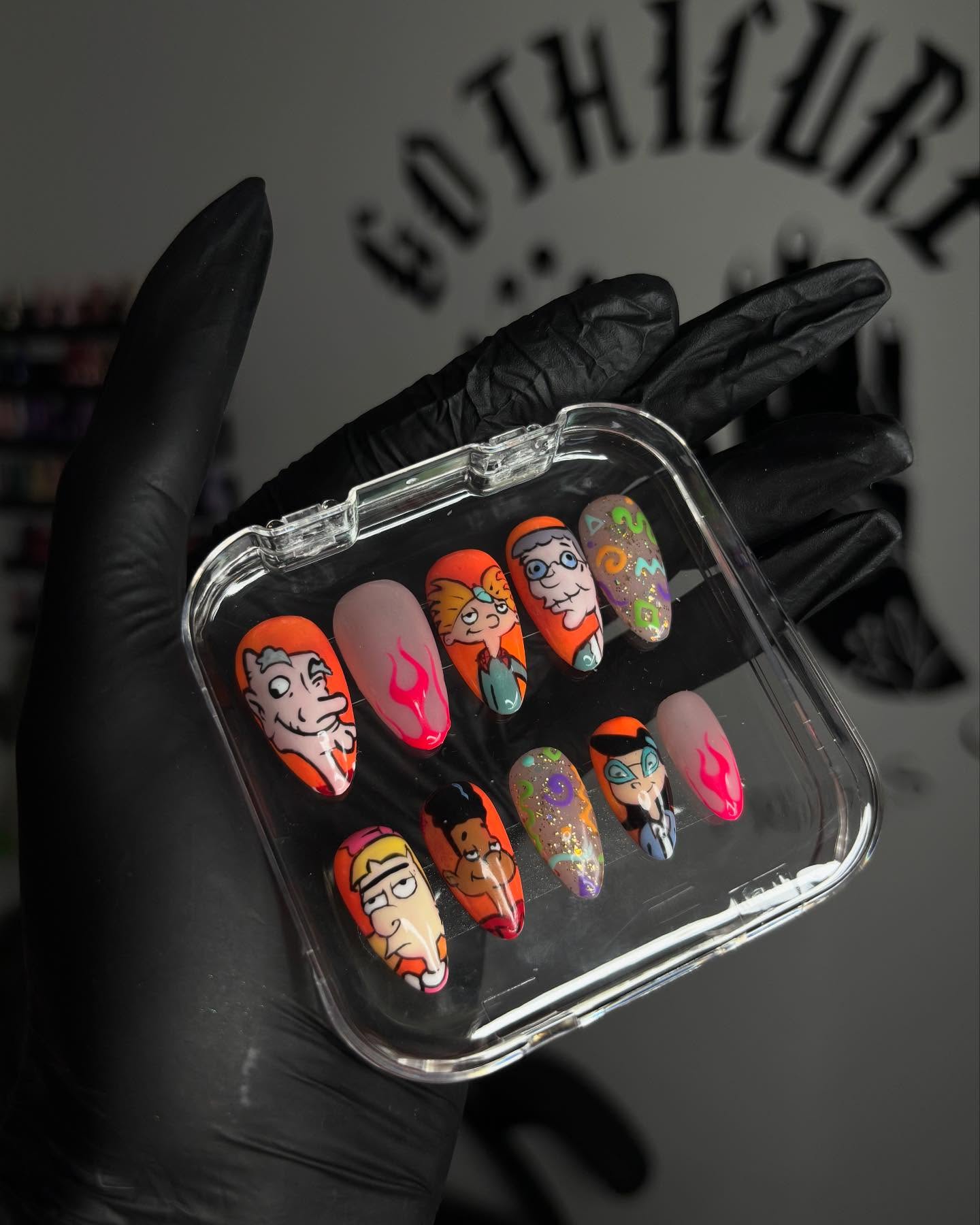 Hey nostalgia! 90s cartoon inspired set